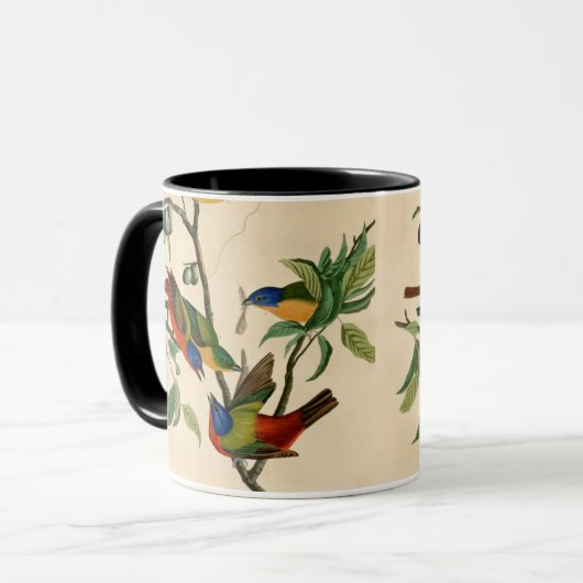 Gemälde von Audubon Bird Malerei Tasse (Vorderseite Links)