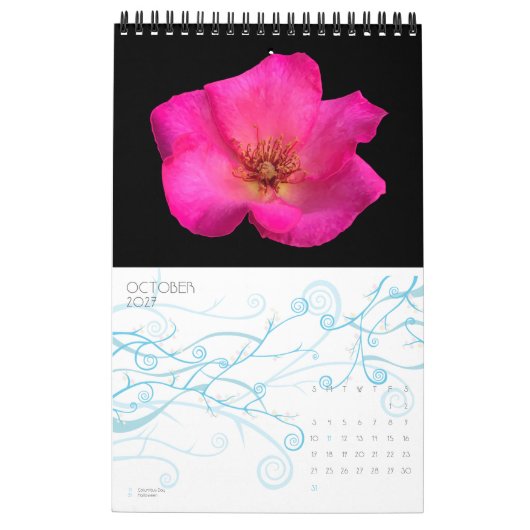 Gemälde von Fantabuloustef Blume - 2026 - 202x Kalender (Okt 2027)