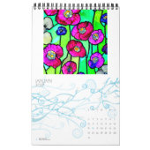 Gemälde von Fantabuloustef Blume - 2026 - 202x Kalender (Jan 2027)