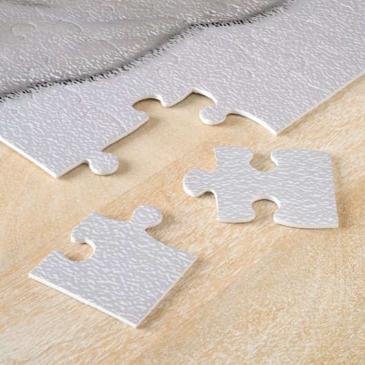 Gemälde von Französisch-Bulldog (Brindle Pied) - H Puzzle (Seite)