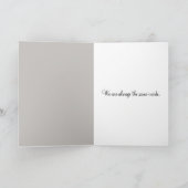 Gemälde von Frauen Wasser einer gepolsterten Pflan Karte (Innenseite)