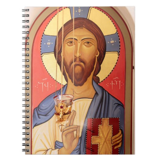 Gemälde von Jesus Notizblock (Vorderseite)