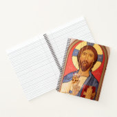 Gemälde von Jesus Notizbuch (Innenseite)