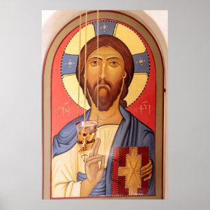 Gemälde von Jesus Poster
