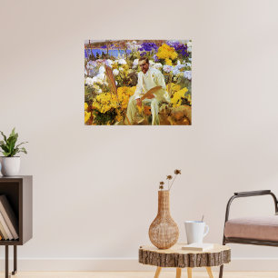 Gemälde von Joaquin Sorolla, Louis Comfort Tiffany Poster