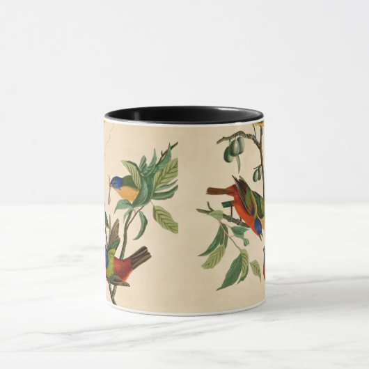 Gemälde von John James Audubon Bird Tasse (Zentrum)
