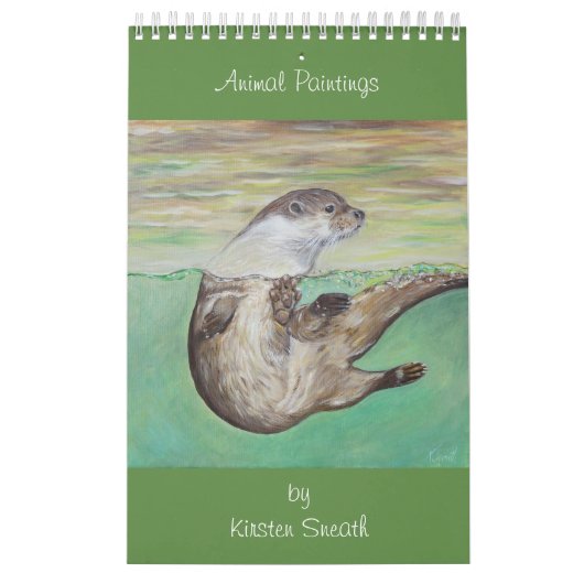 Gemälde von Kirsten Sneath Kalender (Titelbild)