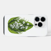 Gemälde von Maiglöckchen - iPhone-Hülle iPhone Hülle (Rückseite (Horizontal))
