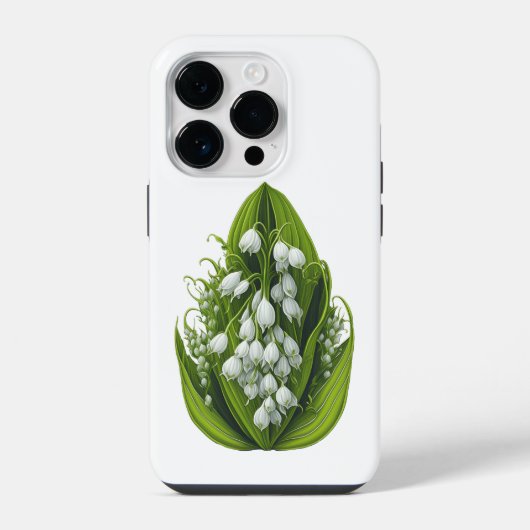 Gemälde von Maiglöckchen - iPhone-Hülle iPhone Hülle (Rückseite)