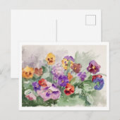 Gemälde von Maria Wiik Postkarte (Vorne/Hinten)