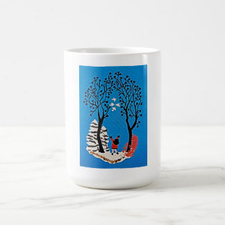 Gemälde von meiner Tante Janis (verbessertes Bild) Kaffeetasse