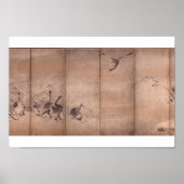 Gemälde von Miyamoto Musashi, c. 1600 Poster (Vorne)