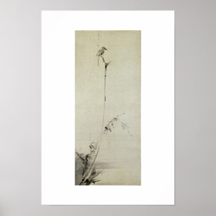 Gemälde von Miyamoto Musashi, c. 1600 Poster