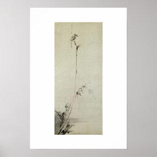 Gemälde von Miyamoto Musashi, c. 1600 Poster