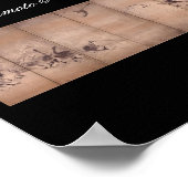 Gemälde von Miyamoto Musashi, c. 1600 Poster (Ecke)