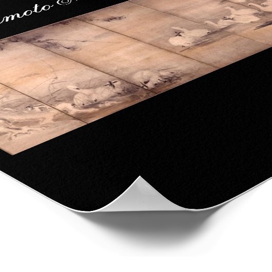 Gemälde von Miyamoto Musashi, c. 1600 Poster (Ecke)