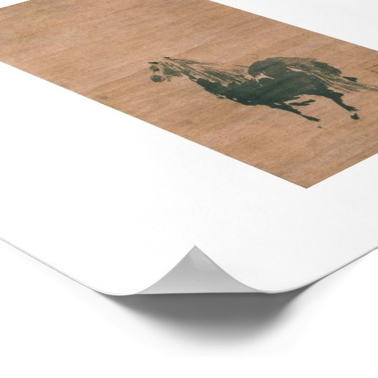 Gemälde von Miyamoto Musashi, c. 1600 Poster (Ecke)