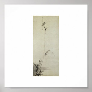 Gemälde von Miyamoto Musashi, c. 1600 Poster