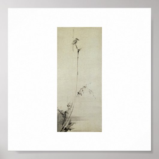 Gemälde von Miyamoto Musashi, c. 1600 Poster (Vorne)
