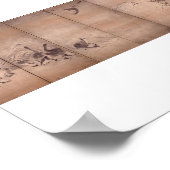 Gemälde von Miyamoto Musashi, c. 1600 Poster (Ecke)