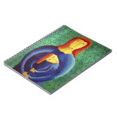 Gemälde von Mutter und Tochter Notizblock (Linke Seite)