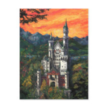 Gemälde von Schloss Neuschwanstein