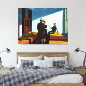 Gemälde von Trichter Leinwanddruck (Insitu (Schlafzimmer))