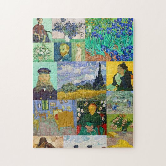 Gemälde von Vincent van Gogh Puzzle (Vertikal)