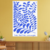 Gemälde Wildkräuter, Matisse Leinwanddruck (Insitu (Wohnzimmer))