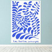 Gemälde Wildkräuter, Matisse Leinwanddruck (Insitu (Holzboden))