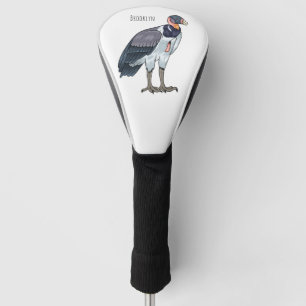 Gemälde zum Cartoon von Königsgeier Golf Headcover