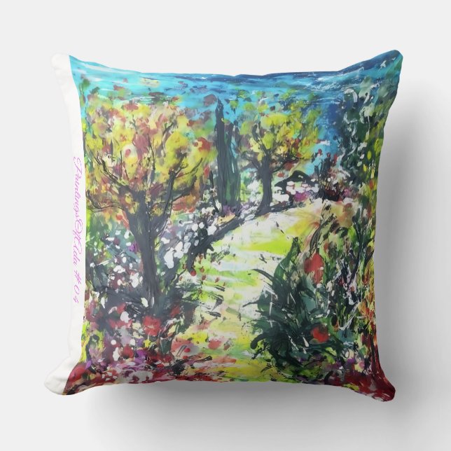 GemäldeOfAda #04 - Künstler - Unbekanntes Throw Ki Kissen (Vorderseite)