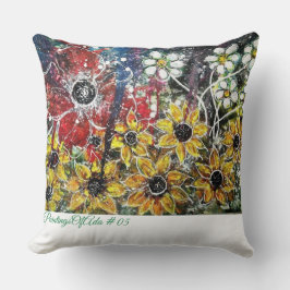 GemäldeOfAda #05 - Künstler - Unbekanntes Throw Ki Kissen
