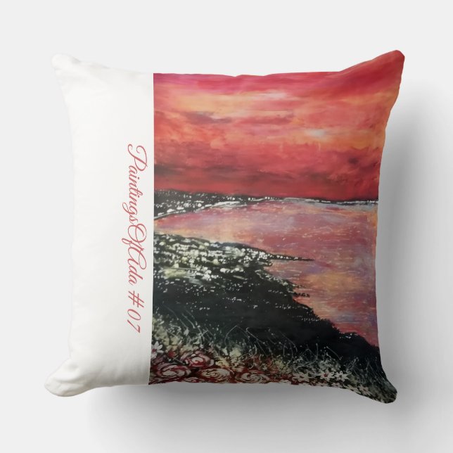 GemäldeOfAda #07 - Künstler - Unbekanntes Throw Ki Kissen (Vorderseite)