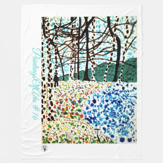 GemäldeOfAda #16 - Künstler - Unbekannt Fleecedecke (Vorderseite)