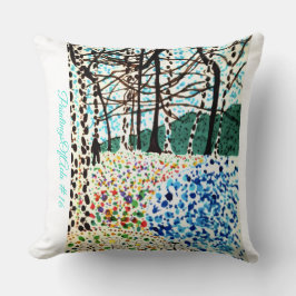 GemäldeOfAda #16 - Künstler - Unbekanntes Throw Ki Kissen