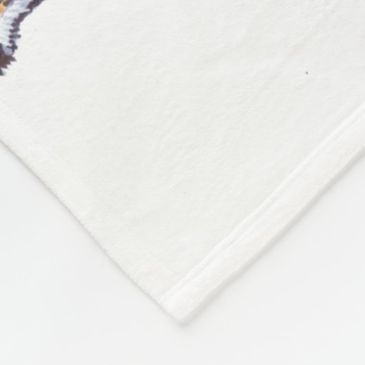 Gemäldeschmetterling Fleecedecke (Ecke)