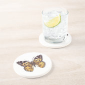Gemäldeschmetterling Getränkeuntersetzer (Seite)