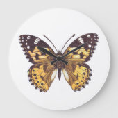 Gemäldeschmetterling Große Wanduhr (Vorderseite)