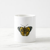 Gemäldeschmetterling Kaffeetasse (Mittel)
