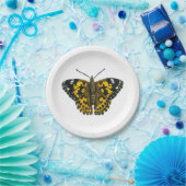 Gemäldeschmetterling Pappteller (Party)