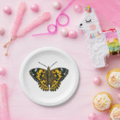Gemäldeschmetterling Pappteller (Party)