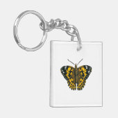 Gemäldeschmetterling Schlüsselanhänger (Vorderseite links)