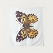 Gemäldeschmetterling Wandteppich (Vorderseite)