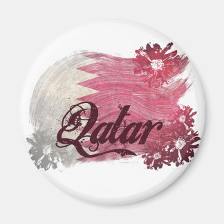 Gemäldete Katar-Flagge Magnet