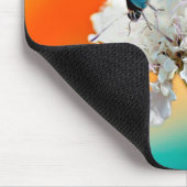 Gemäldete Lady Butterflies Mousepad (Ecke)