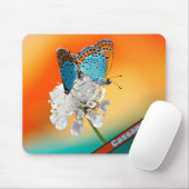 Gemäldete Lady Butterflies Mousepad (Mit Mouse)