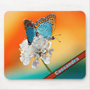 Gemäldete Lady Butterflies Mousepad
