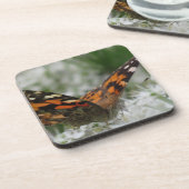 Gemäldete Lady Butterfly Getränkeuntersetzer (Linke Seite)