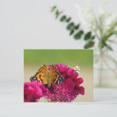 Gemäldete Lady Butterfly Postkarte (Stehend Vorderseite)